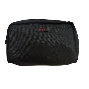TUMI for Delta Black Nylon Travel Toiletry Case Organizer Pouch